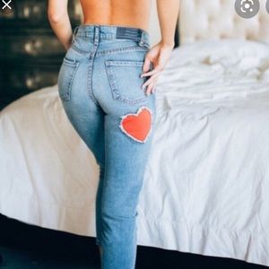 revolve heart jeans